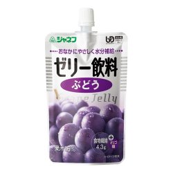 画像1: ゼリー飲料 ぶどう 100ml×8入▲