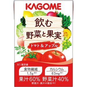 画像: 飲む野菜と果実 トマト＆アップル 100ml