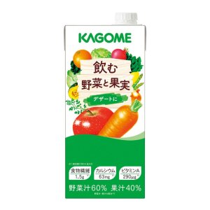 画像: 飲む野菜と果実デザートに 1L×6▲