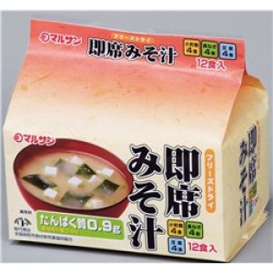 画像: 全病食（協）即席みそ汁 12食