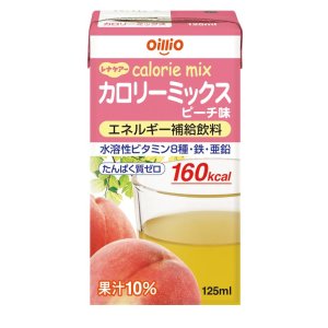 画像: カロリーミックス ピーチ味 125ml×24▲