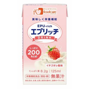 画像: エプリッチドリンク イチゴオレ風味 125ml