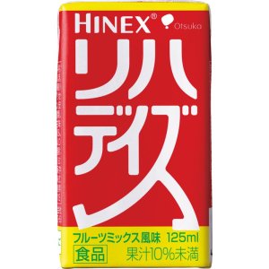 画像: HINEX リハデイズ　フルーツミックス風味  125ml×18