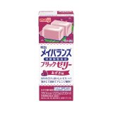 画像: 明治メイバランスブリックゼリー あずき味 220g