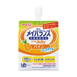 画像: 明治メイバランスソフトJelly200 パインヨーグルト味  125ml×6