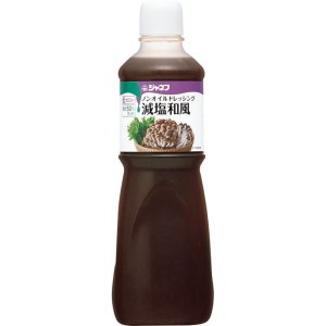 画像: ジャネフ　ノンオイルドレッシンク減塩和風  1000ml