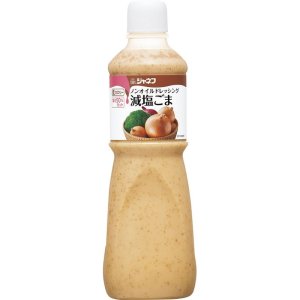 画像: ジャネフ　ノンオイルドレッシンク減塩ごま  1000ml