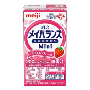 画像: 明治メイバランスMiniL ストロベリー味 125ml×24