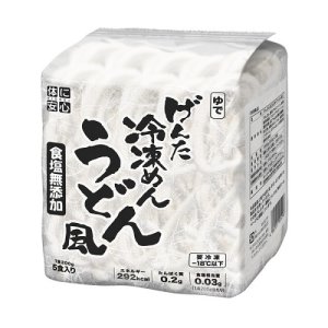 画像: げんた冷凍麺うどん風 200g×5◆▲