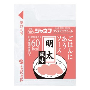 画像: ワンステップミール ごはんにあうソース 明太風味 10g×40袋△