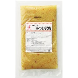 画像1: みじんかつお沢庵  500g▲